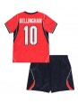 Billige England Jude Bellingham #10 Bortedraktsett Barn VM 2026 Kortermet (+ Korte bukser)